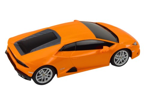 Auto R/C Lamborghini Huracan 1:24 Rastar Pomarańczowy LEAN Toys