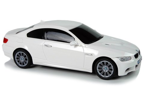 Auto Zdalnie Sterowane BMW M3 Białe 2,4 G Pilot Kierownica 1:18 Dźwięk Światła LEAN Toys