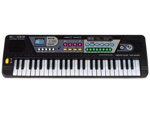 Keyboard MQ4919 Mikrofon Organki 49 Klawiszy LEAN Toys