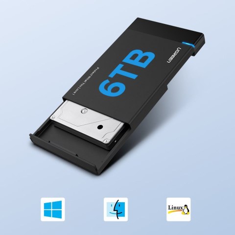 Kieszeń na dysk HDD SSD obudowa dysku SATA 2,5'' USB 3.2 Gen 1 UGREEN