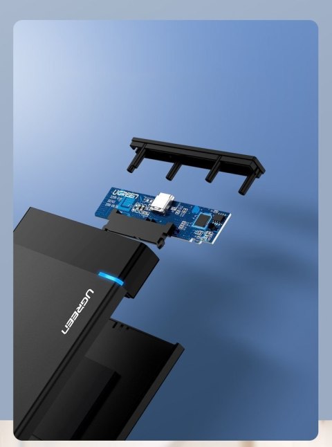 Kieszeń na dysk HDD SSD obudowa dysku SATA 2,5'' USB 3.2 Gen 1 UGREEN