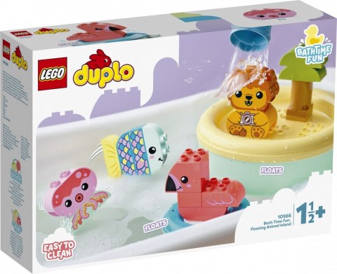 Klocki DUPLO 10966 Zabawa w kąpieli: pływająca wyspa ze zwierzątkami LEGO Klocki DUPLO 10966 Zabawa w kąpieli: pływająca wyspa ze zwierzątkami LEGO