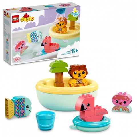 Klocki DUPLO 10966 Zabawa w kąpieli: pływająca wyspa ze zwierzątkami LEGO Klocki DUPLO 10966 Zabawa w kąpieli: pływająca wyspa ze zwierzątkami LEGO