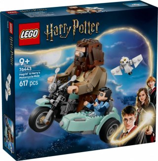 Klocki Harry Potter 76443 Przejażdżka motocyklowa Hagrida i Harry'ego LEGO