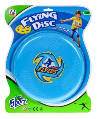 Latający dysk "Frisbee" sportowa zabawka dla dzieci i dorosłych - niebieski