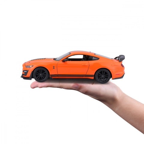 Model kompozytowy 2020 Mustang Shelby GT500 pomarańczowy 1:24 Maisto