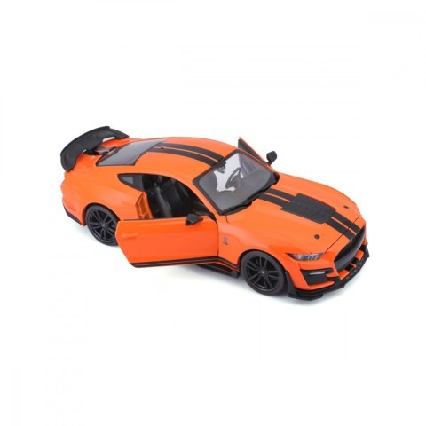 Model kompozytowy 2020 Mustang Shelby GT500 pomarańczowy 1:24 Maisto