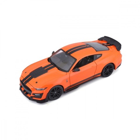 Model kompozytowy 2020 Mustang Shelby GT500 pomarańczowy 1:24 Maisto