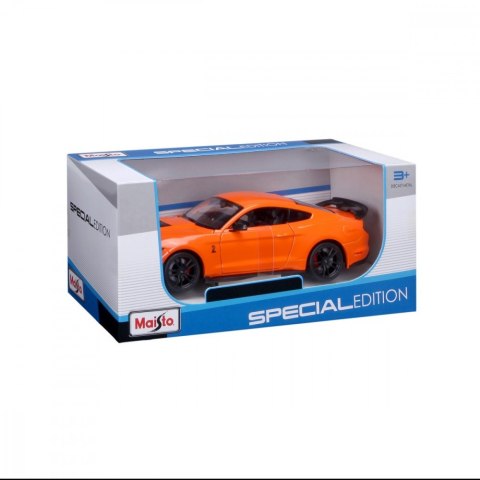 Model kompozytowy 2020 Mustang Shelby GT500 pomarańczowy 1:24 Maisto