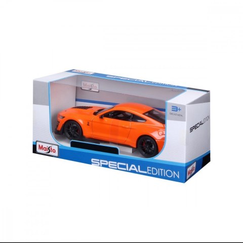 Model kompozytowy 2020 Mustang Shelby GT500 pomarańczowy 1:24 Maisto