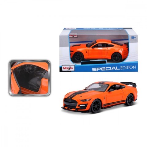 Model kompozytowy 2020 Mustang Shelby GT500 pomarańczowy 1:24 Maisto