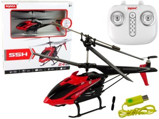 Zdalnie Sterowany Helikopter S5H SYMA Czerwony LEAN Toys