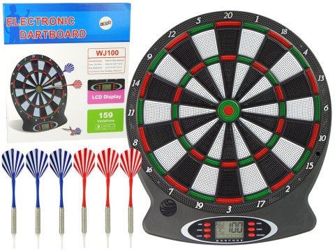 Elektronicza Tarcza z Rzutkami Dart 43 cm x 38 cm LEAN Toys