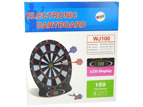 Elektronicza Tarcza z Rzutkami Dart 43 cm x 38 cm LEAN Toys