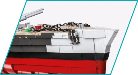 Klocki Historical Collection Battleship Tirpitz 2810 elementów Cobi Klocki