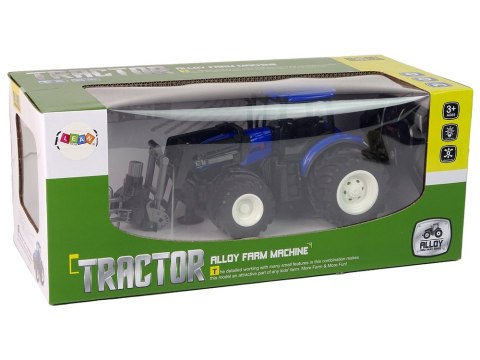 Traktor Zdalnie Sterowany z Chwytnikiem Niebieski LEAN Toys