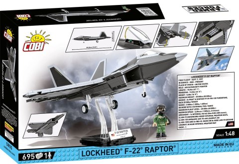 Klocki Armed Forces Lockheed F-22 Raptor Cobi Klocki