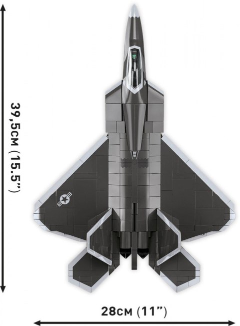 Klocki Armed Forces Lockheed F-22 Raptor Cobi Klocki