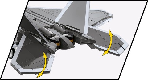 Klocki Armed Forces Lockheed F-22 Raptor Cobi Klocki