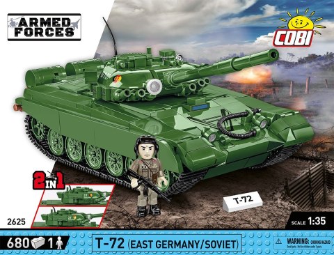 Klocki Armed Forces T-72 (East Germany/Soviet) Cobi Klocki