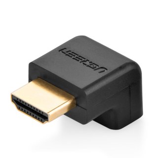 Wtyczka kątowa łącznik do kabla przewodu HDMI czarny UGREEN