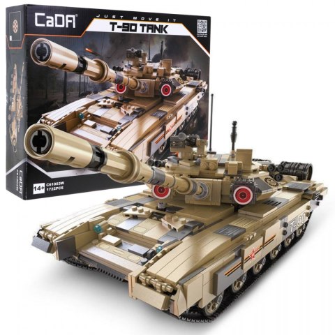 Klocki R/C Czołg T-90 1722 el EE