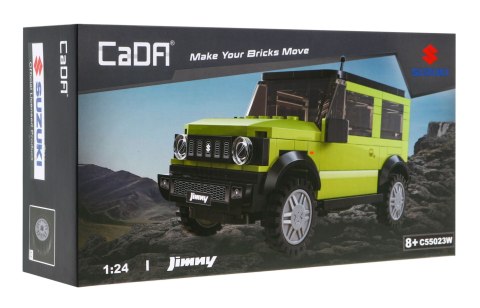 Klocki techniczne CaDA 192 el. Auto terenowe Suzuki Jimny 1:24 dla dzieci 8+