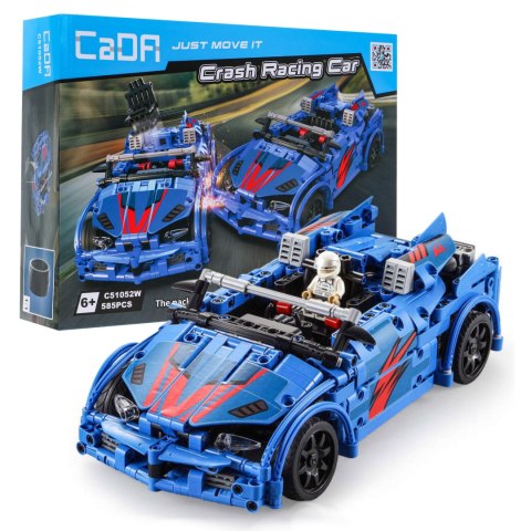 Klocki techniczne CaDA 585 el. Zdalnie sterowany Crush Racing Car dla dzieci 6+ Auto z katapultą - Sklep Gebe