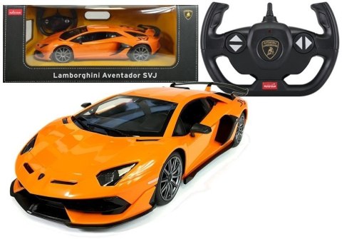 Auto R/C Lamborghini Aventador Rastar 1:14 Pomarańczowy Rastar