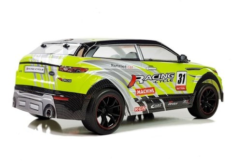 Auto Zdalnie Sterowane R/C Terenowe Zielone 1:10 LEAN Toys