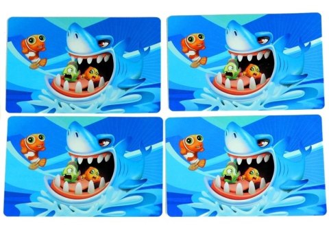 Gra Crazy Shark Rekin Rybki Karty Szalony Rekin LEAN Toys