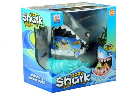 Gra Crazy Shark Rekin Rybki Karty Szalony Rekin LEAN Toys