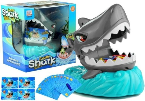 Gra Crazy Shark Rekin Rybki Karty Szalony Rekin LEAN Toys