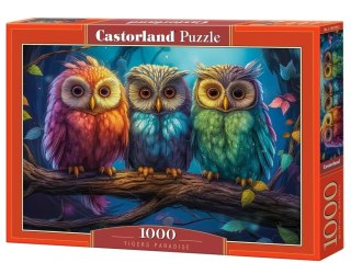 Puzzle 1000 elementów Trzy małe sowy Castor