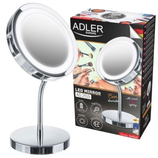 Adler AD 2159 Lusterko z podświetleniem LED do makijażu łazienkowe Fox Spółka z Ograniczoną Odpowiedzialnością