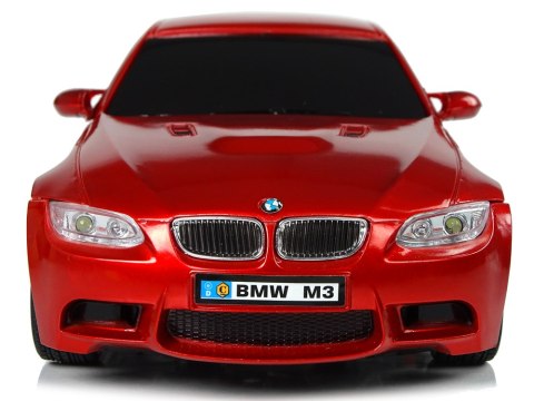 Auto Zdalnie Sterowane BMW M3 Czerwony 2,4 G Pilot Kierownica 1:18 Dźwięk Światła LEAN Toys