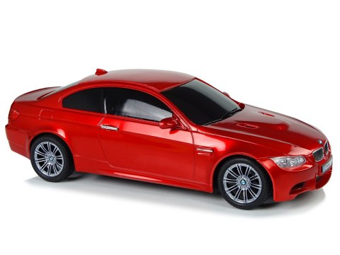 Auto Zdalnie Sterowane BMW M3 Czerwony 2,4 G Pilot Kierownica 1:18 Dźwięk Światła LEAN Toys