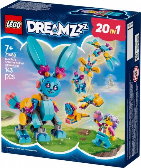 Klocki DREAMZzz 71488 Kreatywne zwierzęce przygody Bunchu LEGO