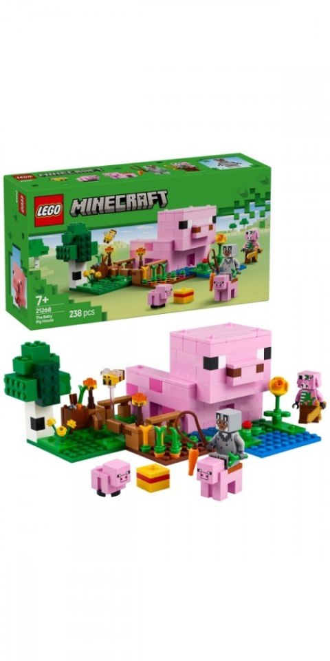 Klocki Minecraft 21268 Dom prosiaczka LEGO