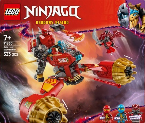 Klocki Ninjago 71830 Burzowy jeździec-mech Kaia LEGO