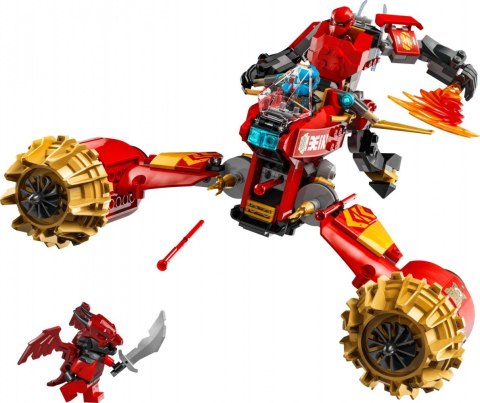 Klocki Ninjago 71830 Burzowy jeździec-mech Kaia LEGO