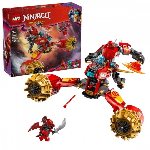 Klocki Ninjago 71830 Burzowy jeździec-mech Kaia LEGO