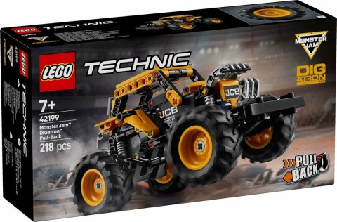 Klocki Technic 42199 Monster Jam DIGatron z napędem pull-back LEGO