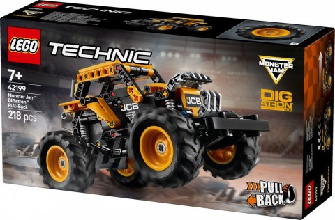 Klocki Technic 42199 Monster Jam DIGatron z napędem pull-back LEGO