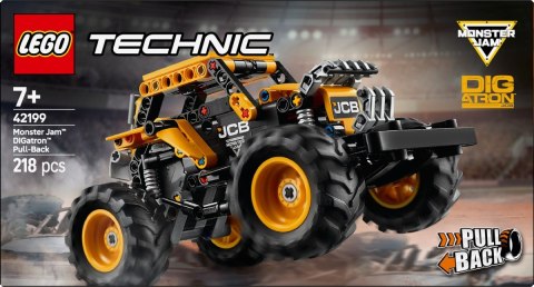 Klocki Technic 42199 Monster Jam DIGatron z napędem pull-back LEGO