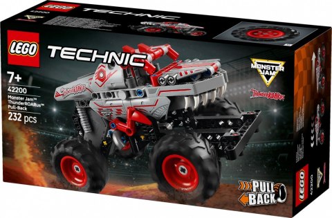 Klocki Technic 42200 Monster Jam ThunderROARus z napędem typu pull-back LEGO