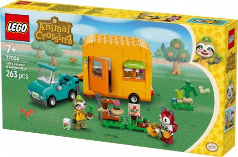 Klocki Animal Crossing 77054 Leif i jego karawan oraz sklep ogrodniczy LEGO