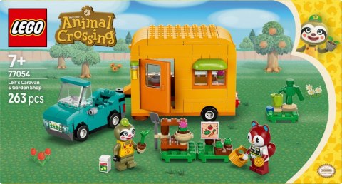 Klocki Animal Crossing 77054 Leif i jego karawan oraz sklep ogrodniczy LEGO