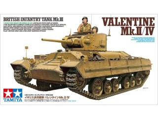 British Mk.III Valentine Mk.II/IV Tamiya