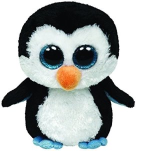 Maskotka TY Beanie Boos Waddles - Pingwin, 15 cm Meteor